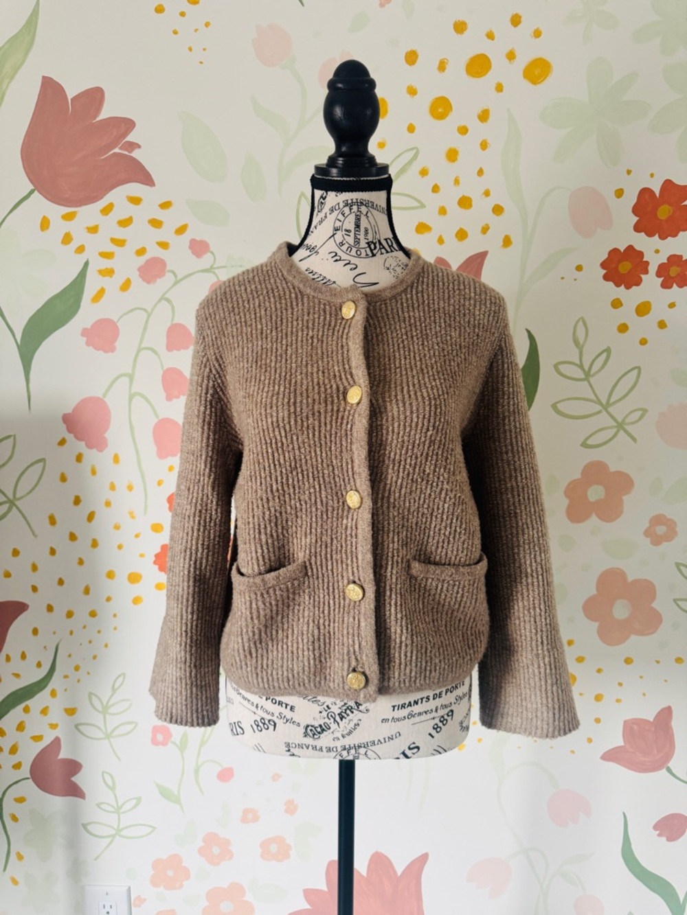 Abercrombie & Fitch Neutral Beige Knit Sweater